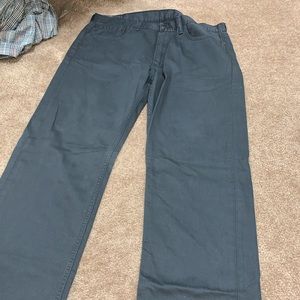 MENS LEVI JEANS straight legged W38 L34